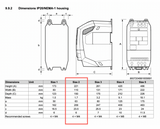 SEW-EURODRIVE Three Phase to Three Phase Variable Speed Drive, 2.2kw, 5.8amp, IP20, Model Number - MC LTE B 0022 5A3 4-00 - Motor Gearbox Products