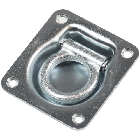 Lashing Rings Recessed Zinc Plated SWL500KG - Motor Gearbox Products