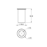 Sideboard Strap Hinge 100mm with Gudgeon and Bush - Motor Gearbox Products