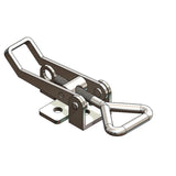 701 Lockable Stainless Steel Overcentre Fastener with Catch Plate - Motor Gearbox Products
