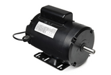 Techtop Imperial Frame Single Phase Motor 1.50kw, 1420rpm, 240v 50Hz, 56 Frame, 3/4" Shaft, IP55, 2 Metre Lead and Plug, TEFC - Motor Gearbox Products