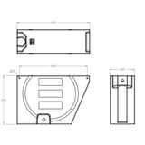 RJ30 Undertray Water Tank 30 Litre with Soap Dispenser - Motor Gearbox Products