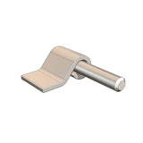 Sideboard Strap Hinge 235mm (Bolted Type) with Gudgeon and Bush - Left Hand - Motor Gearbox Products
