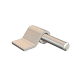 Sideboard Strap Hinge 235mm (Bolted Type) with Gudgeon and Bush - Right Hand - Motor Gearbox Products