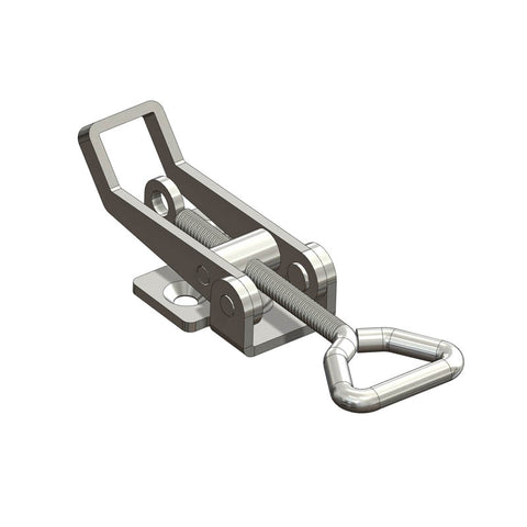 702 Lockable Stainless Steel Overcentre Fastener with Catch Plate - Motor Gearbox Products