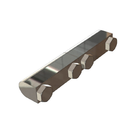 AD81 Chrome Plated Pintle Hinge - Motor Gearbox Products