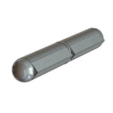 100mm Aluminium Weld-On Hinge with Stainless Steel Pin - Motor Gearbox Products